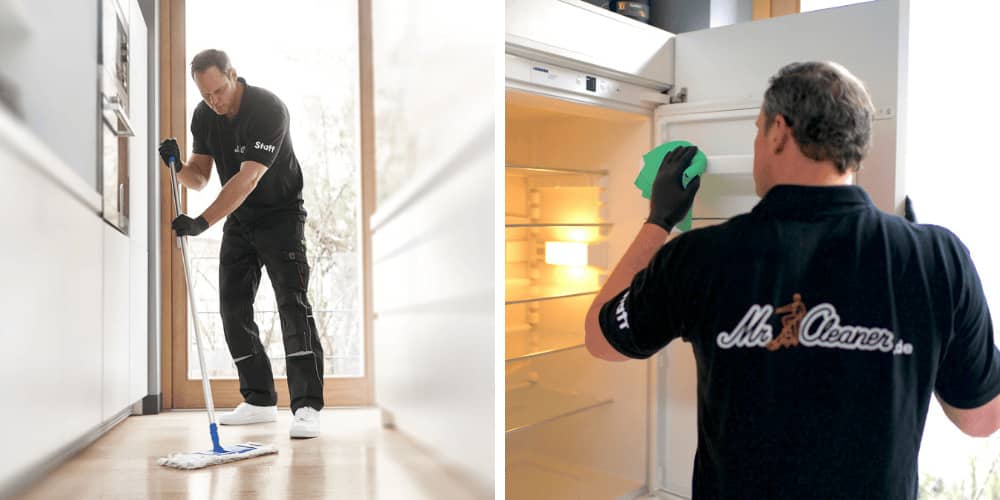 Einsatz unseres Teams bei der Umzugsreinigung