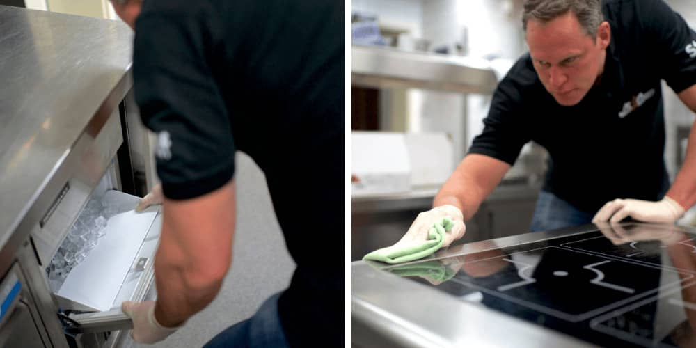 Einsatz unseres Teams bei einer Gastronomiereinigung