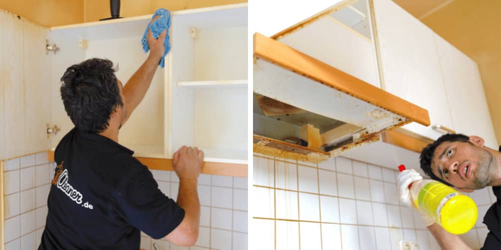 Einsatz unseres Teams bei einer Nikotinreinigung