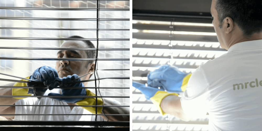 Einsatz unseres Teams bei einer Wintergartenreinigung